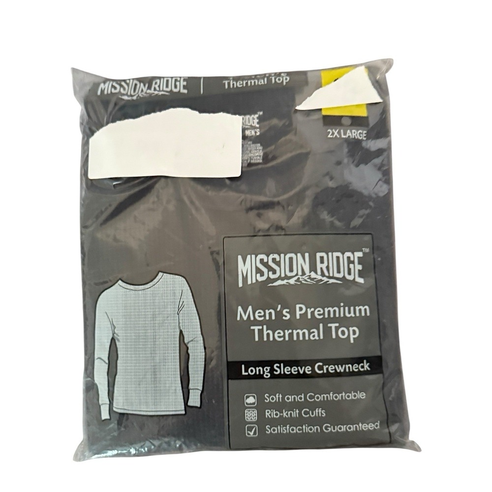Mission Ridge -Men's 2X‎ Thermal Top - New in Package